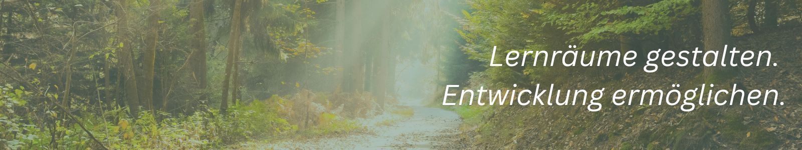 Lernraeume gestalten. Entwicklung ermoeglichen.